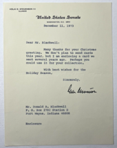 1973 Senator Adlai Stevenson III Signed Letter Illinois No COA - £23.59 GBP