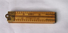 Vintage Upson Nut Co No. 65 Boxwood Folding Rule 12&quot; - $24.74