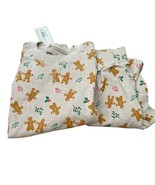 Pact Unisex Jolly Gingerbread One For All Organic 2 piece Pajama Set Siz... - $51.22 CAD