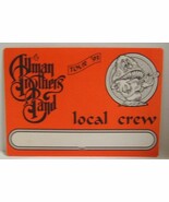 THE ALLMAN BROTHERS BAND - VINTAGE ORIGINAL CLOTH BACKSTAGE PASS ***LAST... - $10.00