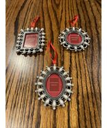 Set of 3 St. Nicholas Square Ornament Frames Christmas Oval Square Circl... - $17.96 CAD
