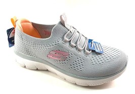 Skechers 150116 Grey/Multi Memory Foam Slip On Sneaker - $65.00