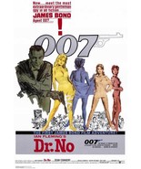 Dr. No Movie Poster 27x40 inches James Bond Sean Connery 007 Spy RARE OOP  - £27.52 GBP