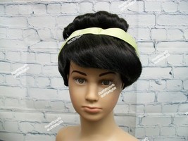 Fairy Tale Princess Updo Costume Wig Tiana Frog Storybook Child Teen Small Adult - £14.90 GBP