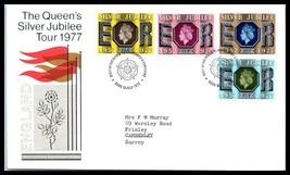1977 UK GB Cover - Queen&#39;s Silver Jubilee Tour, York, Yorkshire P4  - £2.40 GBP
