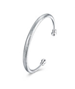 925 Sterling Silver Charm Round Bangle Women&#39;s Fashion Heart Bracelet DL... - £9.60 GBP