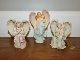 Lot 3 Seraphim Classics Angel Felicia Seraphina Ophelia Figurine Retired! NICE!! - $21.77