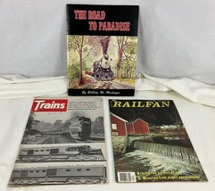 Lot #3 Vintage Train Magazines, 1976 Railfan, 1971 Trains, 1971 Road to Paradise - £15.42 GBP