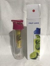 New Trutan Pink Plastic Fruit Juice Bottle - $6.85