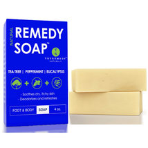 Remedy Natural Tea Tree Oil Soap Bar for Men/Women (Pack of 2) - W/Peppermint &amp;  - £21.58 GBP