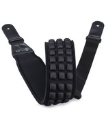 Kliq Aircell Guitar Strap For Bass &amp; Electric Guitar With 3&quot; Wide, Black - €48,58 EUR