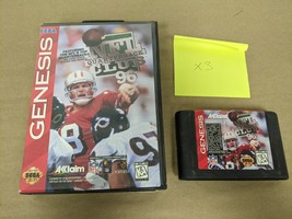 NFL Quarterback Club 96 Sega Genesis Cartridge and Case - $5.49