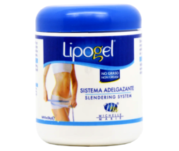 Lipogel Caffeine Slimming &amp; Slendering System Cream 8 oz. - £11.76 GBP