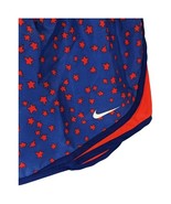 Blue Nike Orange Stars Running Shorts Lined Womens Size Medium Liner Track - $545.47 MXN