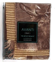 Avanti The Art Of Bath Nature Walk Multicolor Shower Curtain 72 In X 72 In - £21.17 GBP