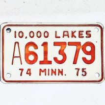 1975 United States Minnesota Base Trailer License Plate A61379 - $18.80