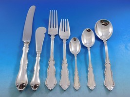 Holberg by A. Dragsted Danish Sterling Silver Flatware Set for 12 Rare 59 pcs - £5,534.54 GBP