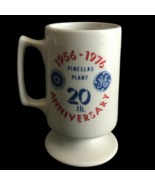Vintage GE General Electric Pedestal Mug Stein 20th Ann Pinellas Plant 5... - $66.98 CAD