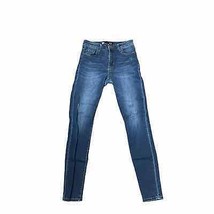 KUT from the Kloth High-Rise Skinny Slim Jeans Distressed Wash Denim Women Sz.2 - $13.83