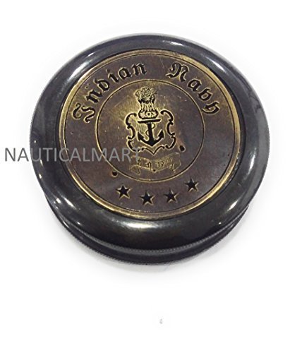 NauticalMart Antique Nautical Vintage Marine Decor Copper Brass Compass