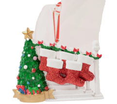 Personalized Christmas Family Ornament Family of 5 Stockings - £10.34 GBP