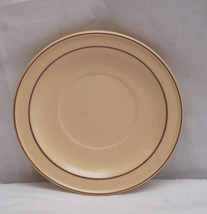 Old Vintage Pfaltzgraff Stoneware Saucer Village Pattern 6-1/2&quot; ~ USA - £6.97 GBP