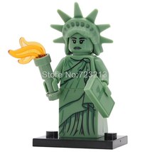 Single Sale Replica of the Statue of Liberty Minifigures Building Block Toy - £2.40 GBP