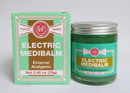 Fei Fah Electric Medibalm External Analgesic 2.45oz (70g), Made in Singa... - £13.83 GBP+