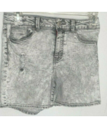 Calvin Klein Jeans Gray Acid Wash MidRise Girl Shorts w/Adjustable Waist... - €7,76 EUR