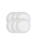 Corelle Winter Frost White 10.25&quot; Glass Dinner Plate (Set of 6) - $25.18