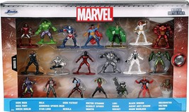 Jada Toys Marvel 20 Pack Die-Cast Collectible Figures Nano Metalfigs Wave 5 - £17.57 GBP