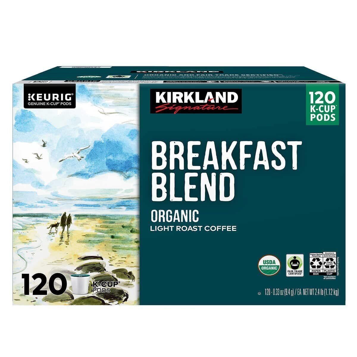 Kirkland Signature Breakfast Blend Coffee 120 K-Cups Item image 4