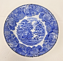 WOOD &amp; SONS English Scenery Blue White Woods Ware England 6 1/2  Cereal ... - $12.38