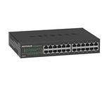 NETGEAR 24-Port Gigabit Ethernet Unmanaged Switch (GS324) - Desktop, Wal... - £133.87 GBP