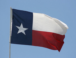Texas State Flag Embroidered 210D Nylon 6&#39;x10&#39; - £65.68 GBP
