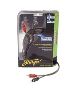 STINGER 20FT 1000 SERIES 2CH COAXIAL RCA - £32.85 GBP