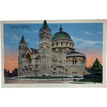 Vintage Postcard, Catholic Cathedral, St. Louis, Missouri - £7.82 GBP