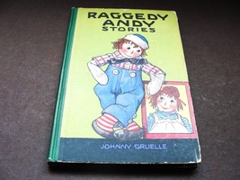 Raggedy Andy Stories Written &amp; Illustrated by Johnny Gruelle, 1927 1st Ed. Book. - £38.92 GBP