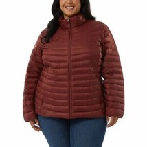 32 Degrees Women&#39;s Plus Size 3X Spiced Apple Ultra Light Down Jacket NWT - £16.98 GBP