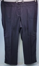 I3) Women's Black Work Uniform Dress Pants Size 22W Inseam 28 - $7.91