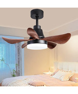28 lnch Ceiling Fan with Lights Remote Control, Small Ceiling Fan Flush ... - £88.08 GBP