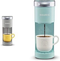 Keurig K-Mini Single Serve Coffee Maker, Studio Gray, 6 to 12 oz. Brew Sizes &amp; K - £257.74 GBP