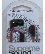 Skullcandy S2IKFY Supreme Sound INK'D EarBuds Black Blue Green Red HeadSets MIC - $12.99