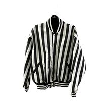 Lot 3 VTG Referee Shirts &amp; Jacket Striped Cliff Keen Olympus Felco L XL ... - $128.65