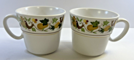 Vintage Noritake Progression China HOMECOMING 2 Cups Tea Coffee Japan - $14.01