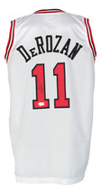DeMar DeRozan Signed Custom White Basketball Jersey BAS - $173.63
