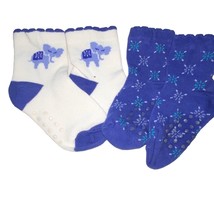 Batik Elephant Gymboree Socks Size 2-3T Blue &amp; White - €4,95 EUR