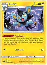 Luxio 32/72 Uncommon Shining Fates Pokemon Card - £3.98 GBP