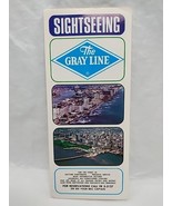 Vintage 1960s Sightseeing The Gray Line Brochure Pamphlet - $15.10 CAD