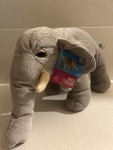 Kohl&#39;s Cares for kids the world of ERIC CARLE 15&quot; Gray Elephant plush (2008) - £15.56 GBP